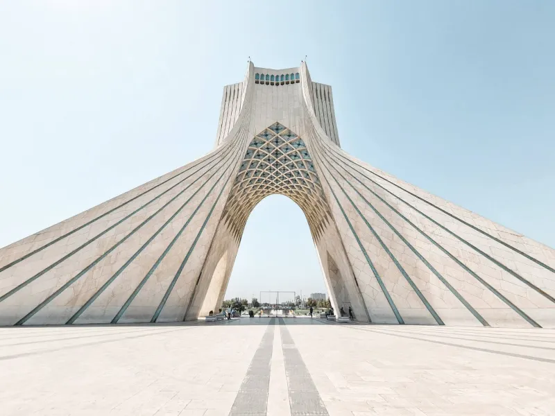برج آزادی تهران - ایران ساختمان